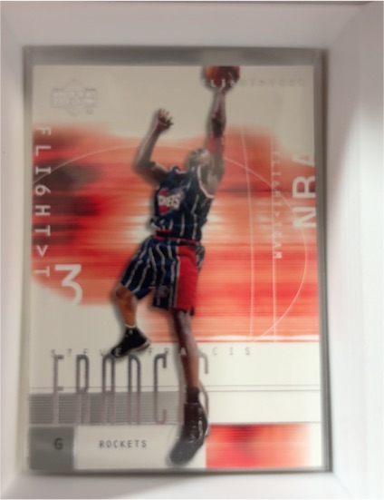 2001-02 Upper Deck Flight Team #23 Steve Francis — front