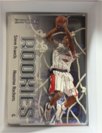 1999-00 Skybox Impact #90 Steve Francis Rookie — front