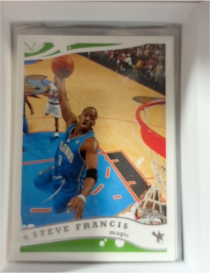 2005-06 Topps #186 Steve Francis — front