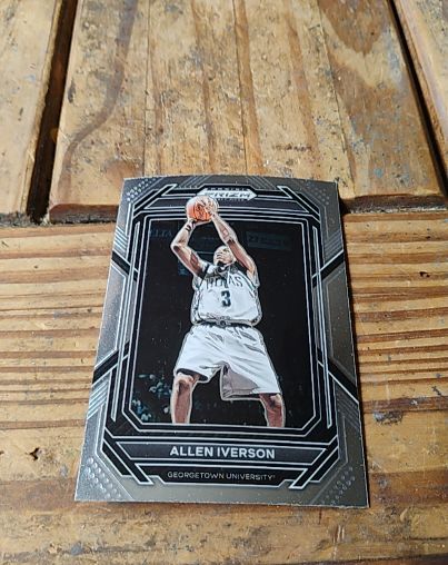 2023 Panini Prizm Draft Picks #77 Allen Iverson — front