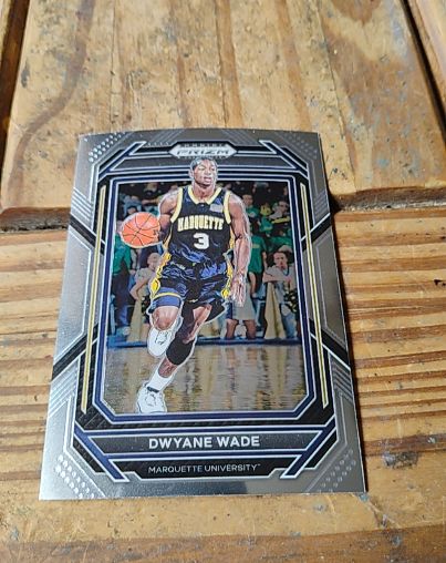 2023 Panini Prizm Draft Picks #99 Dwyane Wade Marquette University — front