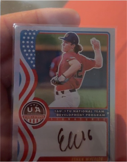 2025 Panini Stars and Stripes #NTS-EW Ethan Wheeler — front