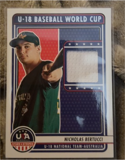 2023 Panini Stars & Stripes #U18-NB Nicholas Bertucci — front