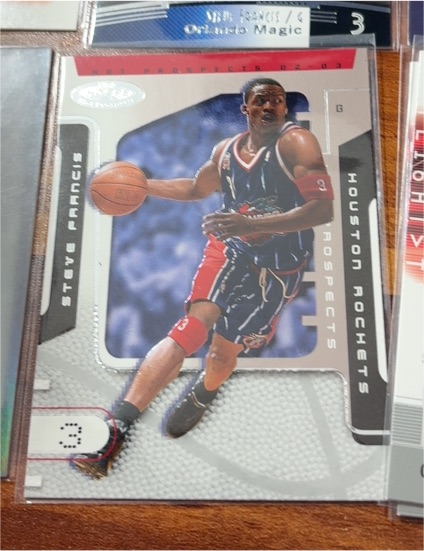 2003 Upper Deck #3 Steve Francis — front