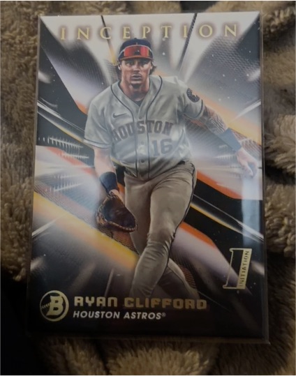 2023 Bowman Inception #28 Ryan Clifford — front