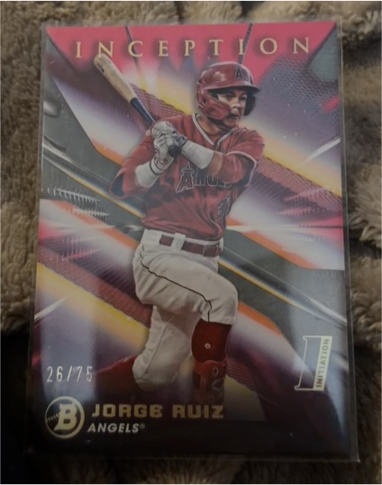 2023 Bowman Inception #6 Jorge Ruiz — front