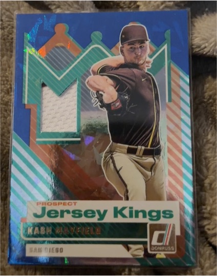2025 Panini Donruss #JK-KM Kash Mayfield — front