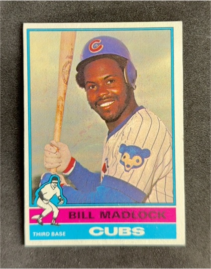 1976 Topps #640 Bill Madlock Chicago Cubs — front