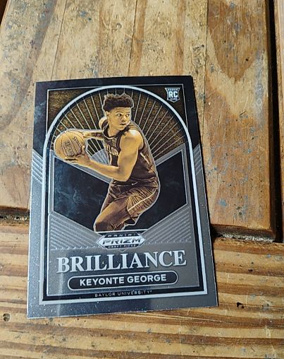 2023 Panini Prizm Draft Picks Brilliance #14 Keyonte George — front