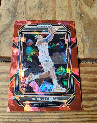 2023 Panini Prizm Draft Picks #64 Bradley Beal Red Ice Prizm — front