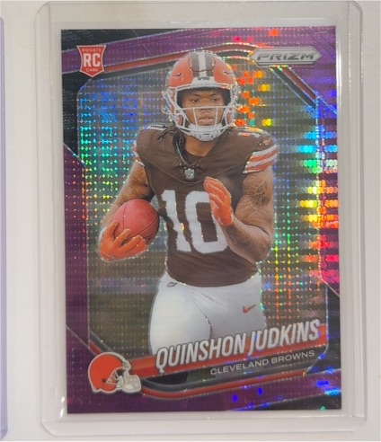 2025 Panini Prizm #313 Quinshon Judkins — front