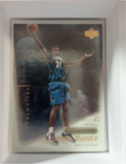 2000-01 Upper Deck Ovation Superstar Theatre #S7 Kevin Garnett — front