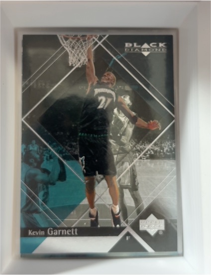 1999-00 Upper Deck Black Diamond #47 Kevin Garnett — front