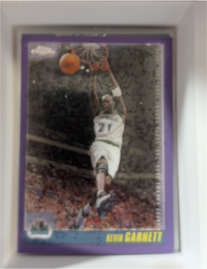 2000-01 Topps Chrome #16 Kevin Garnett — front