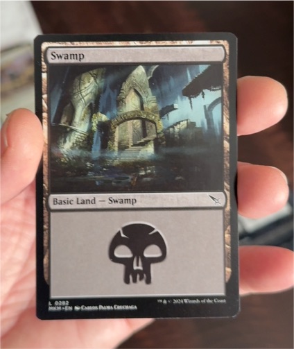 2021 Magic: The Gathering #256 Swamp — front