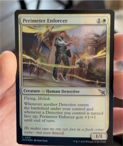 2024 Murders at Karlov Manor #31 Perimeter Enforcer — front