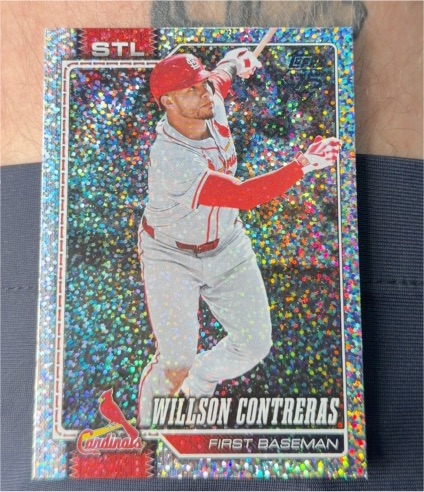 2026 Topps Series 1 #180 Willson Contreras — front