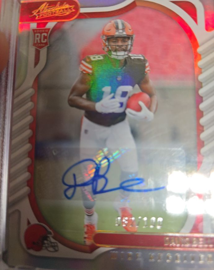 2022 Panini Absolute #132 David Bell Signature Rookies Spectrum — front