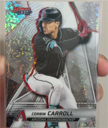 2025 Bowman's Best #8 Corbin Carroll — front