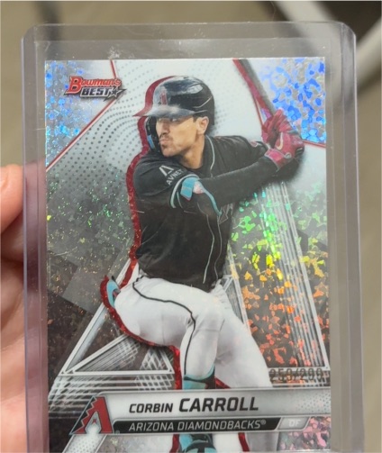 2025 Bowman's Best #8 Corbin Carroll — front