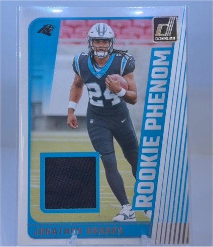 2024 Donruss Rookie Phenom Patch #RPJ-JBR Jonathon Brooks — front