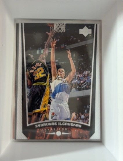 1998-99 Upper Deck #28 Zydrunas Ilgauskas — front