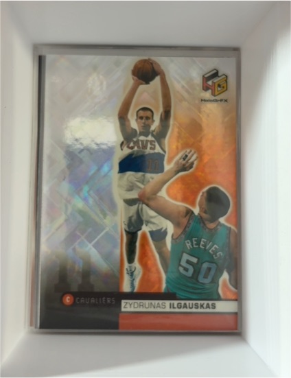 1999-00 Upper Deck HoloGrFX #10 Zydrunas Ilgauskas — front