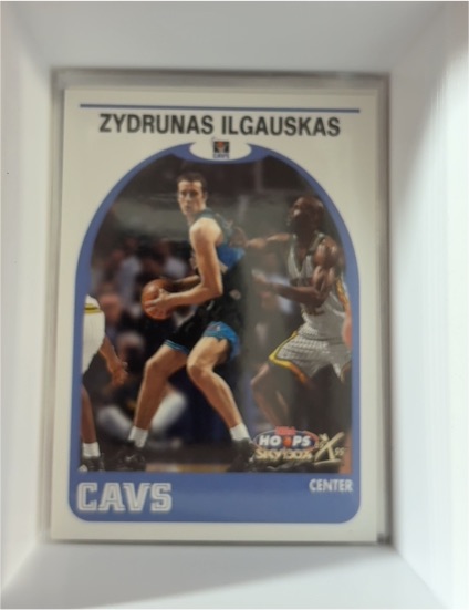 1999 Skybox NBA Hoops Decade #124 Zydrunas Ilgauskas — front