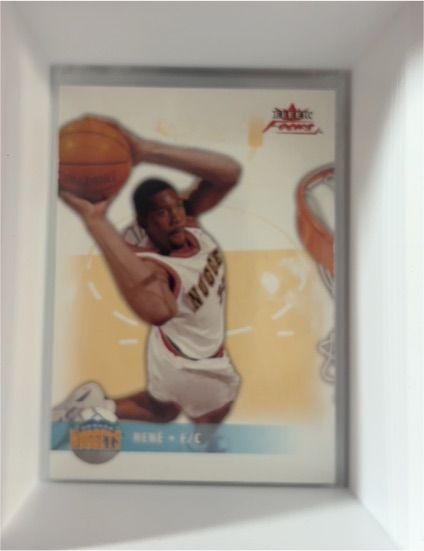 1993 Fleer Focus Benoit Benjamin Denver Nuggets — front