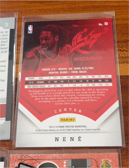 2013-14 Panini Prestige #10 Nene — front