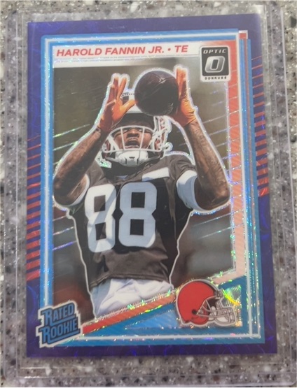 2025 Panini Donruss Optic #284 Harold Fannin Jr. — front