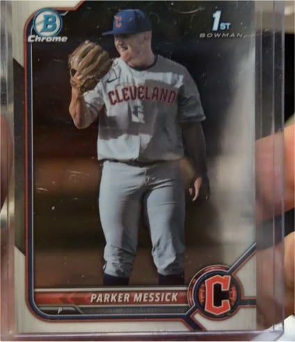 2022 Bowman Draft Chrome #BDC-71 Parker Messick — front