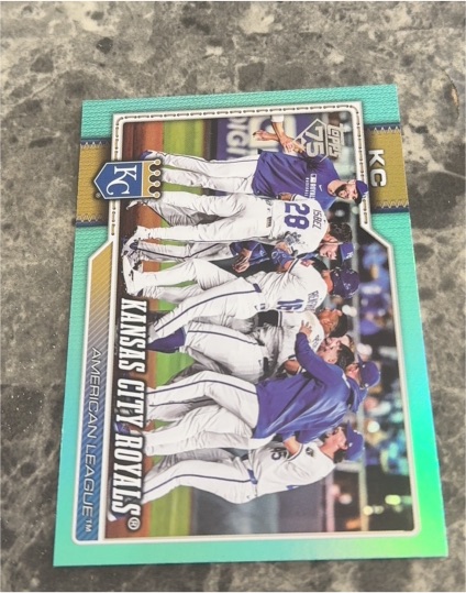 2026 Topps Series 1 #34 Kansas City Royals Team — front