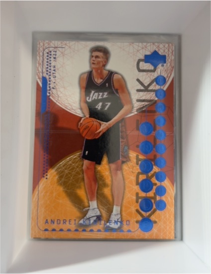 2003-04 Upper Deck Triple Dimensions #85 Andrei Kirilenko — front