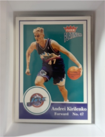 2003-04 Fleer Platinum #37 Andrei Kirilenko — front