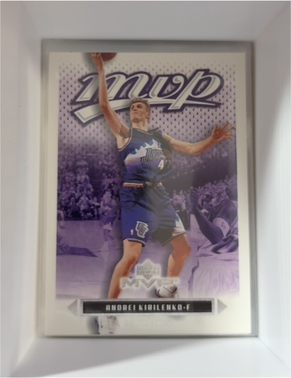2003-04 Upper Deck MVP #186 Andrei Kirilenko — front