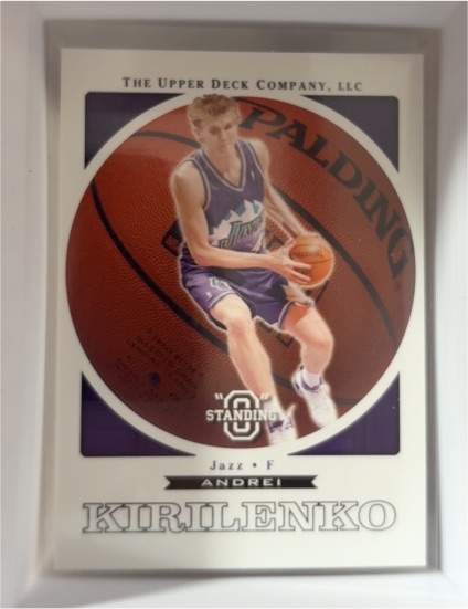 2003-04 Upper Deck Standing O #81 Andrei Kirilenko — front