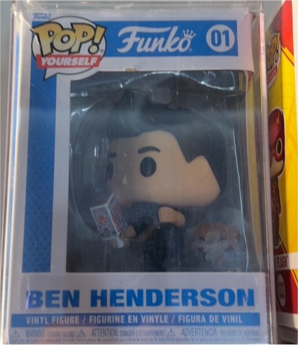 Funko Pop! Yourself #01 Ben Henderson — front