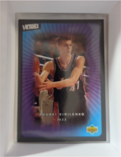 2003-04 Upper Deck Victory #97 Andrei Kirilenko — front