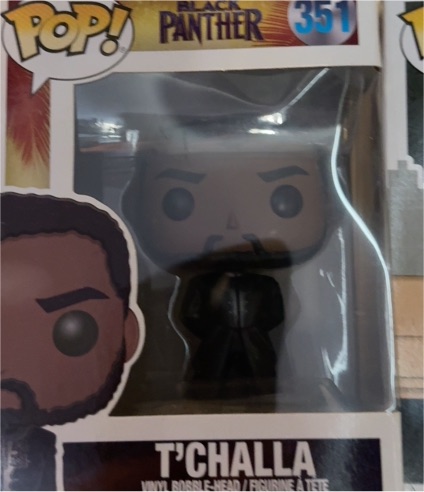 Funko Pop! Marvel Black Panther T'Challa #351 — front