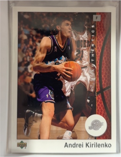 2002-03 Upper Deck UD Authentics #87 Andrei Kirilenko — front