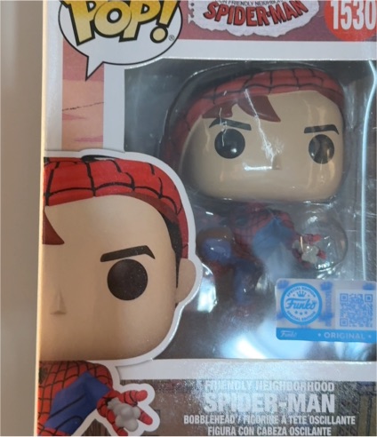 Funko Pop! Marvel Friendly Neighborhood Spider-Man #1530 — front