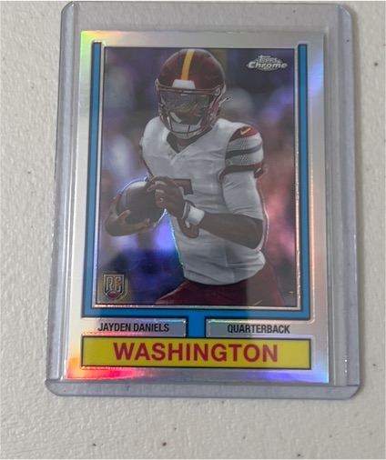 2024 Topps Chrome 1974 Topps #74TF-2 Jayden Daniels — front