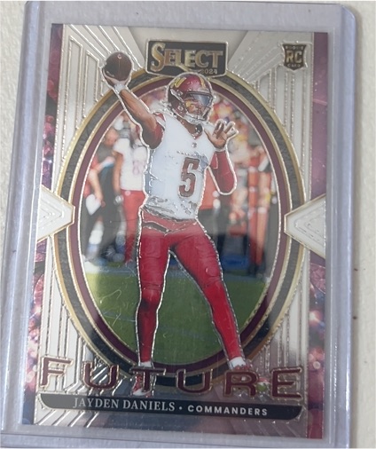 2024 Panini Select #4 Jayden Daniels Select Future — front
