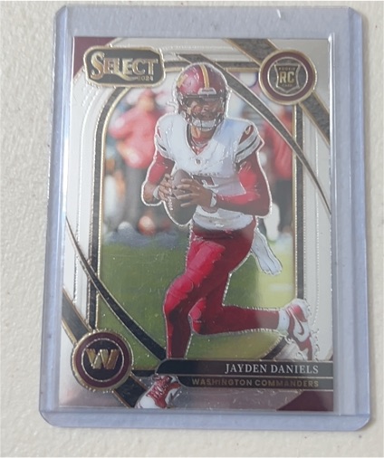 2024 Panini Select #217 Jayden Daniels — front