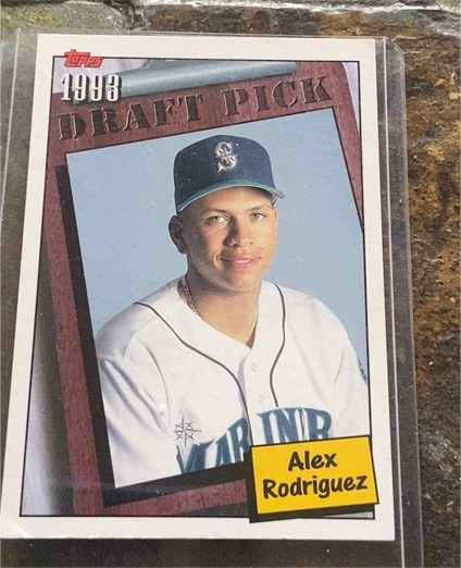 1993 Topps Draft Pick #Draft Pick Alex Rodriguez — front