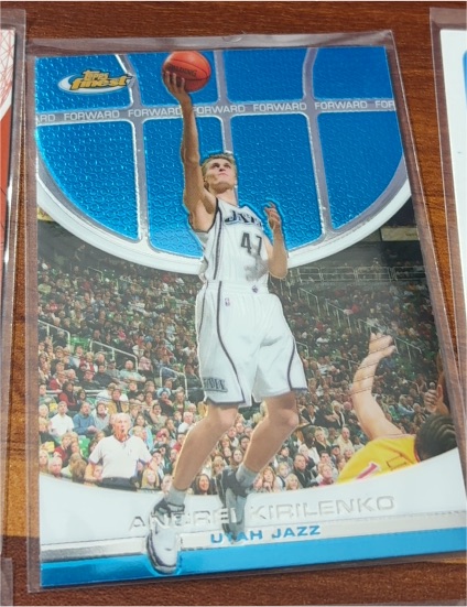2005-06 Topps Finest #11 Andrei Kirilenko — front