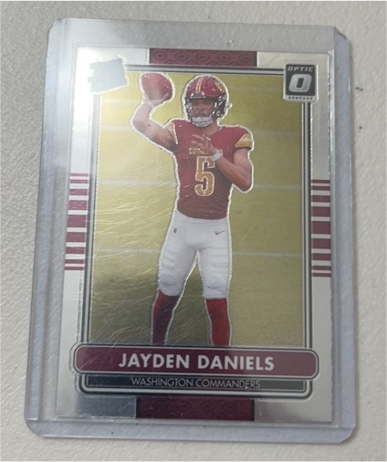 2024 Donruss Optic #2 Jayden Daniels 2014 Retro Series — front