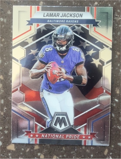 2023 Panini Mosaic National Pride #260 Lamar Jackson — front