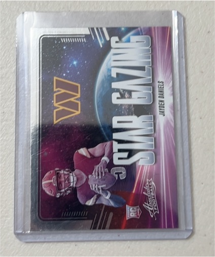 2024 Panini Absolute #SG-JDS Jayden Daniels Star Gazing Rookie Card — front